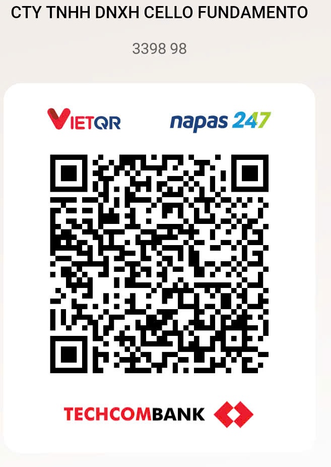 QR Code Ủng Hộ - Một triệu bàn tay chạm Cello